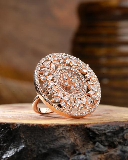 Orange Agate Cabochon Silver Ring | www.sparklingjewellery.com
